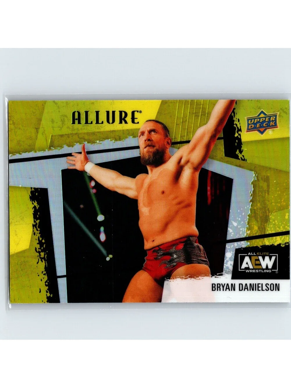2023 Upper Deck Allure AEW - Bryan Danielson #17 - Yellow Taxi